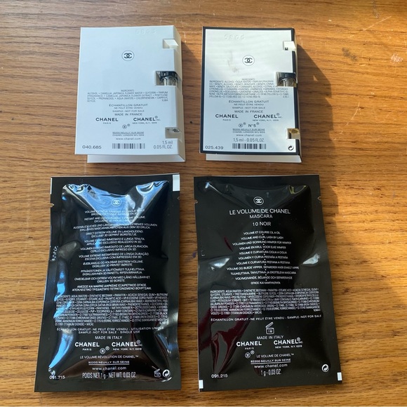 ★ Chanel dust bag with perfumes and mascara samples Bundle ★ - Picture 5 of 11